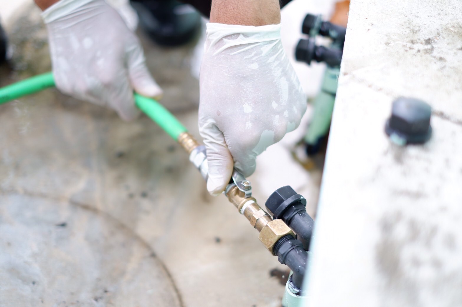 ป้องกันปลวกด้วยสารเคมี